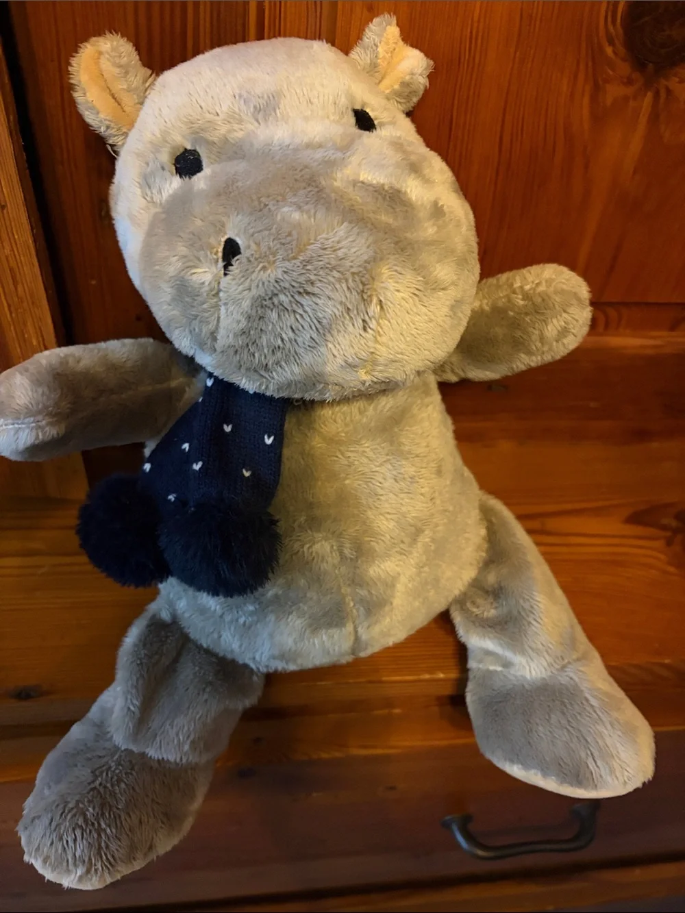 Huggable Hippo Warmer Plush Stuffed Animal with